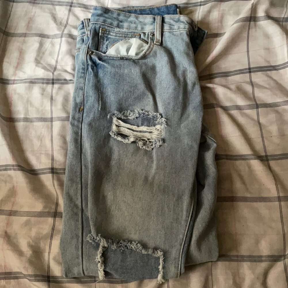 FashionNova Men Ripped Jeans